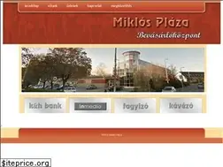 Sites similar to miklosplaza.hu