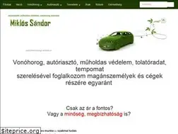 Sites similar to miklossanyi.hu