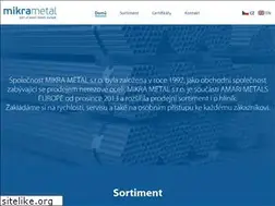 Sites similar to mikrametal.cz