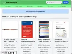 Sites similar to mikro-blog.de
