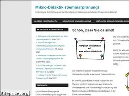 Sites similar to mikro-didaktik.de
