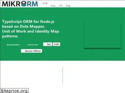 Sites similar to mikro-orm.io