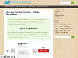 Sites similar to mikrofaser-handtuch.com