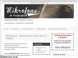 Sites similar to mikrofone-unter-100-euro.de