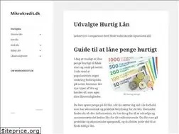 Sites similar to mikrokredit.dk
