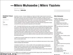 Sites similar to mikromuhasebe.wordpress.com