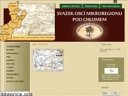 Sites similar to mikroregionpodchlumem.cz