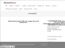 Sites similar to mikrosementoslo.no