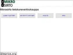 Sites similar to mikrosiirto.fi