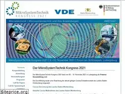 Sites similar to mikrosystemtechnik-kongress.de