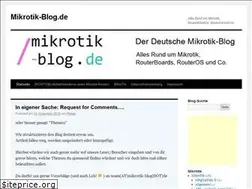 Sites similar to mikrotik-blog.de