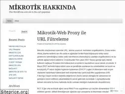 Sites similar to mikrotikhostspot.wordpress.com