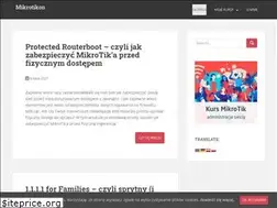Sites similar to mikrotikon.pl