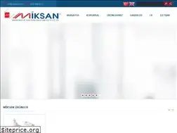 Sites similar to miksan.com.tr