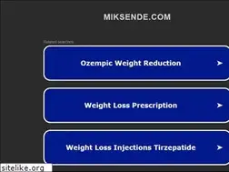 Sites similar to miksende.com