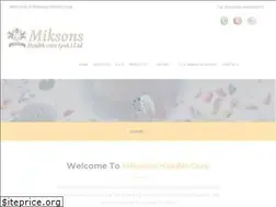 Sites similar to miksonshealthcare.com