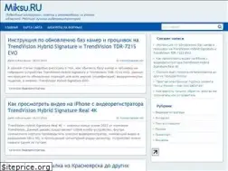 Sites similar to miksu.ru