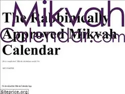 Sites similar to mikvahcalendar.com