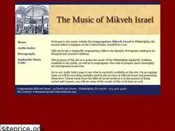 Sites similar to mikvehisraelmusic.org