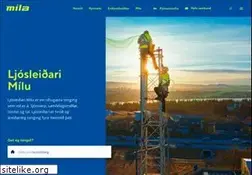 Sites similar to mila.is