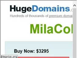 Sites similar to milacollection.com