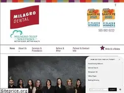 Sites similar to milagrodentalnm.com