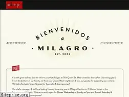 Sites similar to milagrorestaurant.com