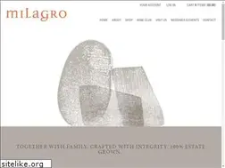 Sites similar to milagrowinery.com
