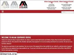 Sites similar to milamequipmentrental.com