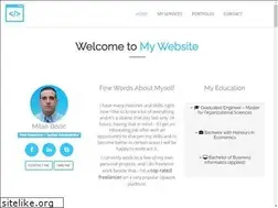 Sites similar to milan-bozic.com