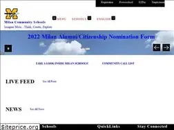Sites similar to milan.k12.in.us