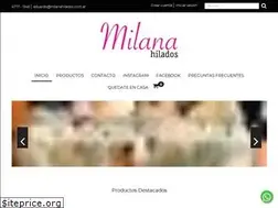 Sites similar to milanahilados.com.ar