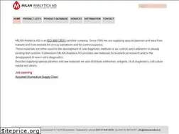 Sites similar to milananalytica.ch