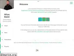 Sites similar to milanbabic.com