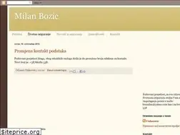 Sites similar to milanbozic.blogspot.com