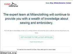 Sites similar to milanclothing.com