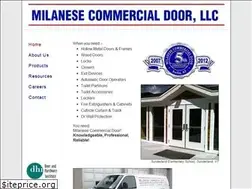 Sites similar to milanesecommercialdoor.com