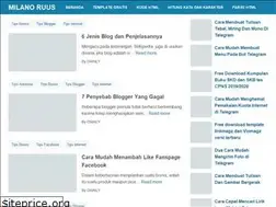Sites similar to milano-ruus.blogspot.com