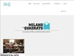 Sites similar to milanoalquadrato.com