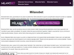 Sites similar to milanobetguncel.com
