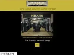 Sites similar to milanoclothingcompany.com