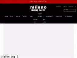 Sites similar to milanomenswearonline.com