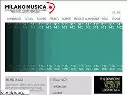Sites similar to milanomusica.org