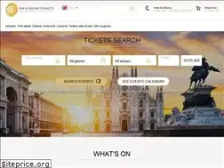 Sites similar to milanopera-tickets.com