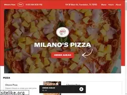 Sites similar to milanopizzafrankston.com
