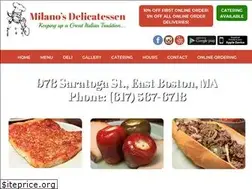 Sites similar to milanosdeli.net