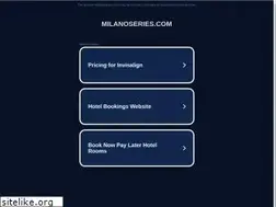 Sites similar to milanoseries.com