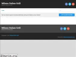 Sites similar to milanositaliangrill.com