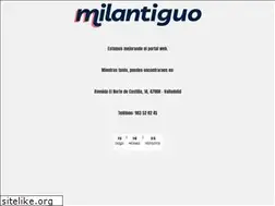 Sites similar to milantiguo.es