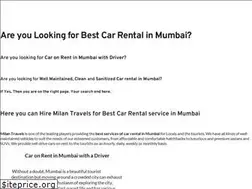 Sites similar to milantravels.in